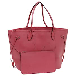 Louis Vuitton-LOUIS VUITTON Epi Neverfull MM Einkaufstasche Rosa Coraille M.41093 LV Auth 71199-Pink,Andere
