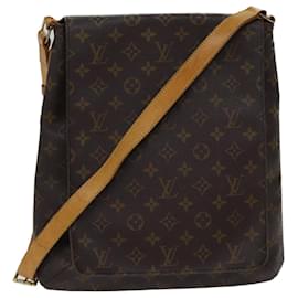 Louis Vuitton-LOUIS VUITTON Monogram Musette Shoulder Bag M51256 LV Auth 70433-Monogram