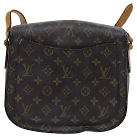 Louis Vuitton-LOUIS VUITTON Monogram Saint Cloud GM Shoulder Bag M51242 LV Auth 70749-Monogram