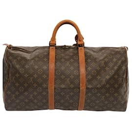Louis Vuitton-Louis Vuitton-Monogramm Keepall 55 Boston Bag M.41424 LV Auth 71115-Monogramm