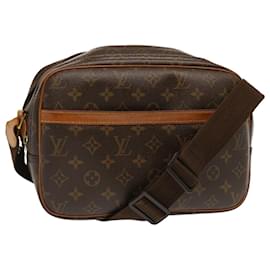 Louis Vuitton-LOUIS VUITTON Monogram Reporter PM Shoulder Bag M45254 LV Auth fm3324-Monogram