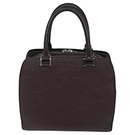 Louis Vuitton-LOUIS VUITTON Epi Pont Neuf Hand Bag Mocha M5205D LV Auth 71457-Other