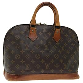 Louis Vuitton-Bolsa de mão M LOUIS VUITTON com monograma Alma M51130 Autenticação de LV 71123-Monograma