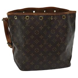 Louis Vuitton-LOUIS VUITTON Monogram Petit Noe Shoulder Bag M42226 LV Auth yk11918-Monogram