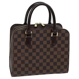 Louis Vuitton-LOUIS VUITTON Damier Ebene Triana Hand Bag N51155 LV Auth 71616-Other
