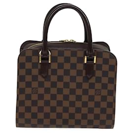 Louis Vuitton-LOUIS VUITTON Damier Ebene Triana Handtasche N51155 LV Auth 71616-Andere