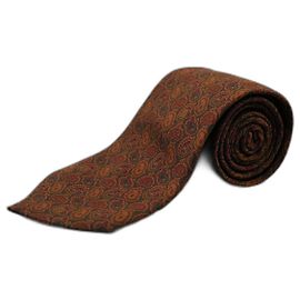 Loewe Corbata Marrón con Diseño Marrone