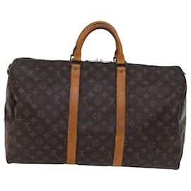 Louis Vuitton-Louis Vuitton Keepall 50-Castaño