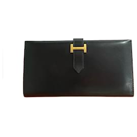 Hermès-Hermès Béarn-Black