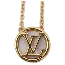 Louis Vuitton-Louis Vuitton Collier Miss LV-D'oro
