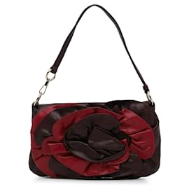 Yves Saint Laurent-YVES SAINT LAURENT HandbagsLeather-Red
