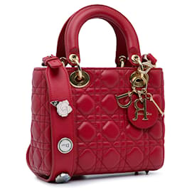 Dior-DIOR HandbagsLeather-Red