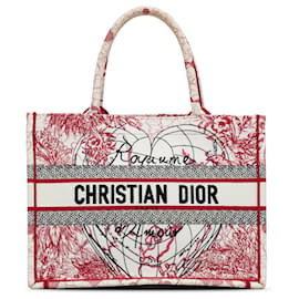 Dior-DIOR HandtaschenStoff-Rot