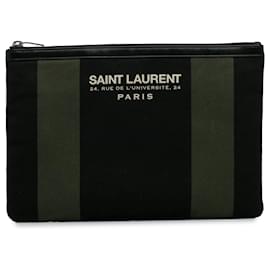 Saint Laurent-SAINT LAURENT Clutch bagsCloth-Black