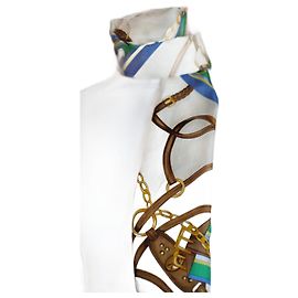 Ralph Lauren Pañuelo con Monturas Equinas Branco