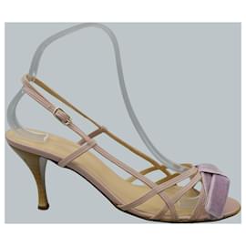 Autre Marque-Sandalen aus Terciopelo Morado-Lila