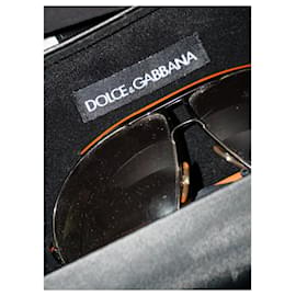 Dolce & Gabbana-Gafas de Sol Oversize Aviador-Black