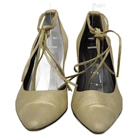 Loewe-Tacones Dorado de Ante-Golden