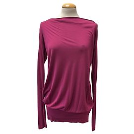 Vestido Iceberg Roxo de Viscose com Mangas Compridas Roxo