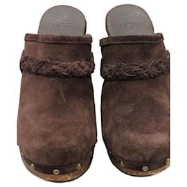 Ugg-Zueco de Ante Marrón-Brown