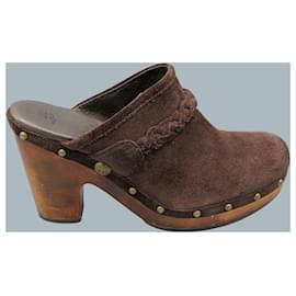 Ugg-Zueco de Ante Marrón-Brown