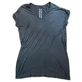 Camiseta gris de mujer "Forever" de Rick Owens. Gris antracita
