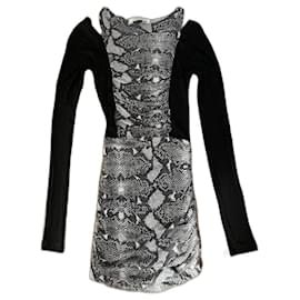 Pierre Balmain-Pierre Balmain Kleid-Grau