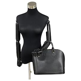 Louis Vuitton-Louis Vuitton Alma PM Leather Handbag M52142 in excellent condition-Other