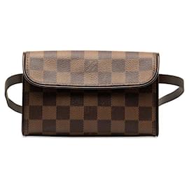Louis Vuitton-Louis Vuitton Pochette Florentine Canvas Shoulder Bag N51857 in excellent condition-Other