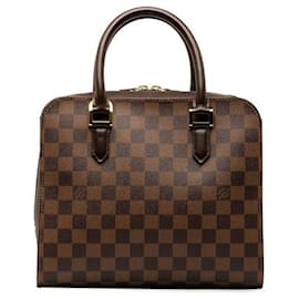 Louis Vuitton-Louis Vuitton Triana Canvas Handbag N51155 in excellent condition-Other
