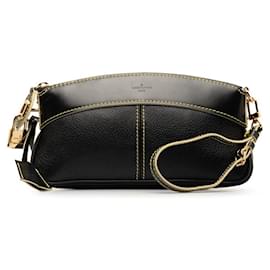 Louis Vuitton-Louis Vuitton Lockit Leather Clutch Bag M95628 in excellent condition-Other