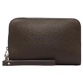 Louis Vuitton-Louis Vuitton Baikal Leather Clutch Bag M30188 in good condition-Other