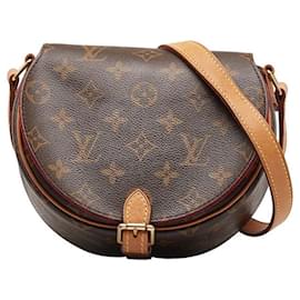 Louis Vuitton-Louis Vuitton Tambourine Canvas Shoulder Bag M51179 in good condition-Other