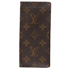 Louis Vuitton-Louis Vuitton Etui Lunette Amostra de Lona Outro M62962 em boa condição-Outro