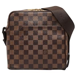 Louis Vuitton-Louis Vuitton Olaf PM Canvas Shoulder Bag N41442 in good condition-Other