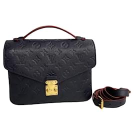 Louis Vuitton-Louis Vuitton Pochette Metis MM Leather Shoulder Bag M44071 in Great Condition-Other