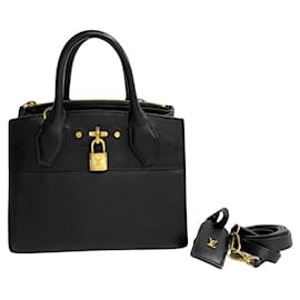 Louis Vuitton-Louis Vuitton City Steamer Mini Leather Handbag 94294 in good condition-Other
