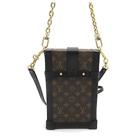 Louis Vuitton-Louis Vuitton Pochette Trunk Vertical Canvas Shoulder Bag M63913 in excellent condition-Other