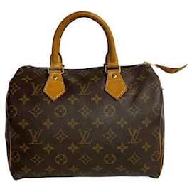 Louis Vuitton-Louis Vuitton Speedy 25 Canvas Handbag M41528 in good condition-Other