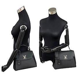 Louis Vuitton-Louis Vuitton Lock Me Ever Mini Leather Handbag M20997 in excellent condition-Other