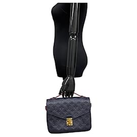 Louis Vuitton-Louis Vuitton Pochette Metis MM Bolsa de ombro de couro M44071 Em uma boa condição-Outro