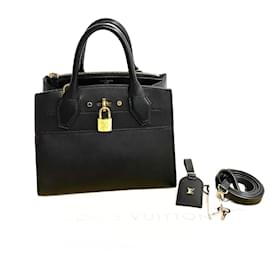 Louis Vuitton-Louis Vuitton City Steamer Mini sac à main en cuir M55639 en bon état-Autre