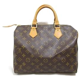 Louis Vuitton-Louis Vuitton Speedy 30 Bolsa de lona M41526 em boa condição-Outro