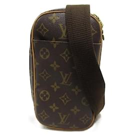 Louis Vuitton-Bolso de cinturón Pochette Gange de lona Louis Vuitton M51870 en muy buen estado-Otro