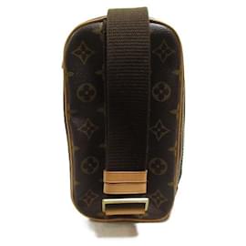 Louis Vuitton-Bolso de cinturón Pochette Gange de lona Louis Vuitton M51870 en muy buen estado-Otro