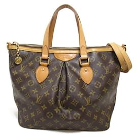 Louis Vuitton-Louis Vuitton Palermo PM Canvas Tote Bag M40145 in good condition-Other