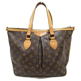 Louis Vuitton-Louis Vuitton Palermo PM Canvas Tote Bag M40145 in good condition-Other