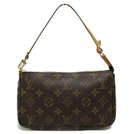 Louis Vuitton-Louis Vuitton Pochette Accessoires Canvas Shoulder Bag M51980 in good condition-Other