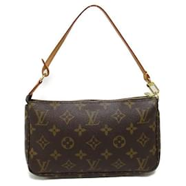 Louis Vuitton-Louis Vuitton Pochette Accessoires Canvas Shoulder Bag M51980 in good condition-Other