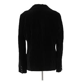 Chanel-CHANEL  Coats T.fr 42 cotton-Black